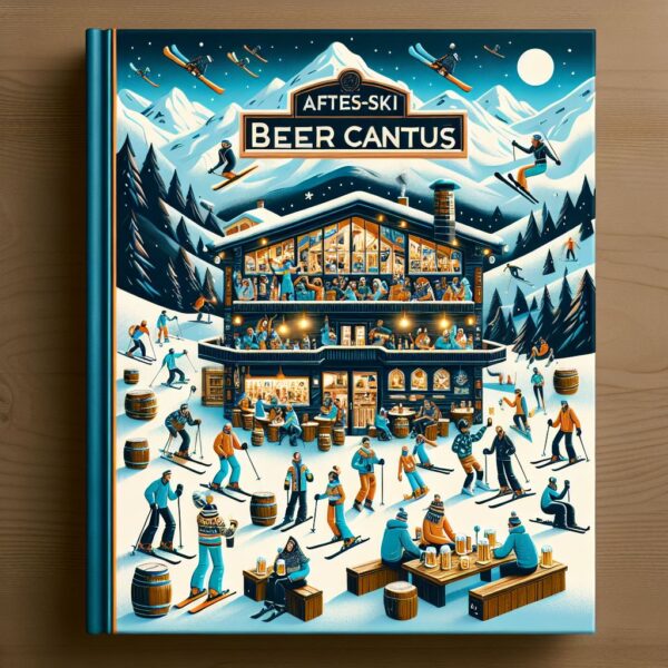 Informatieve afbeelding van biercantusboekje. Biercantuspakket in thema Après-Ski voor vrienden en activiteiten
